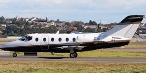 Beechjet 400A view for Switzerland charter