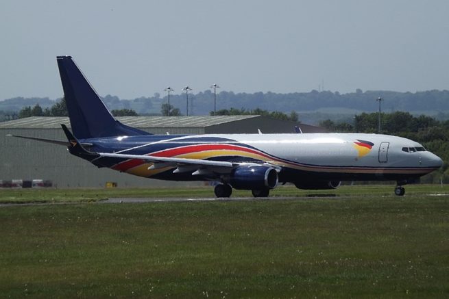 Boeing 737-800BCF cargo aircraft for Switzerland charter