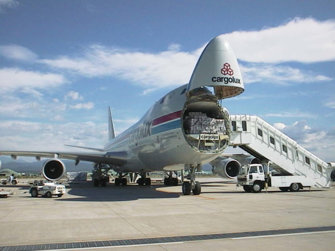 Boeing 747-400F cargo aircraft for Switzerland charter