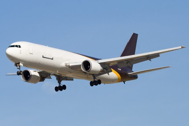 Boeing 767 Freighter cargo aircraft for Switzerland charter
