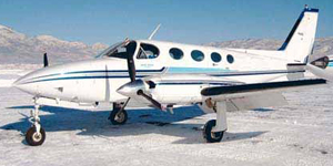 Cessna 340 piston for Switzerland charter