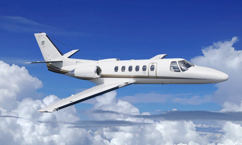 Cessna Citation Bravo view for Switzerland charter