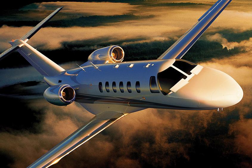 Cessna Citation CJ2 view for Switzerland charter