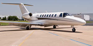 Cessna Citation CJ3 view for Switzerland charter