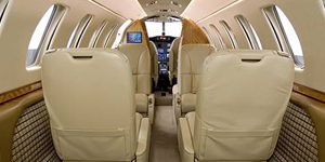 Cessna Citation CJ3 view for Switzerland charter