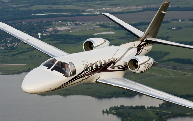 Cessna Citation Encore view for Switzerland charter