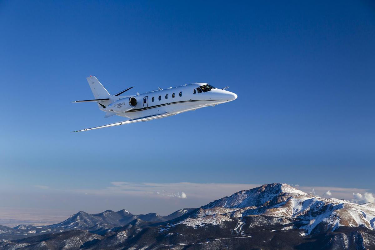 Cessna Citation Excel / XLS view for Switzerland charter
