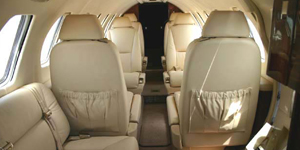 Cessna Citation V view for Switzerland charter