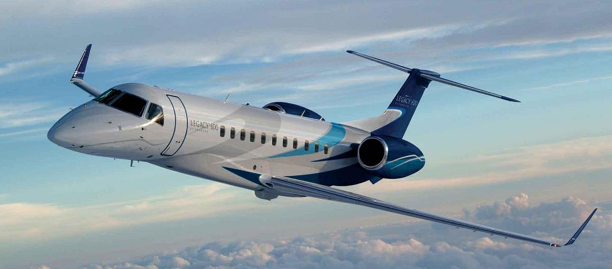 Legacy 600 / 650 view for Switzerland charter