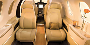 Embraer Phenom 100 view for Switzerland charter