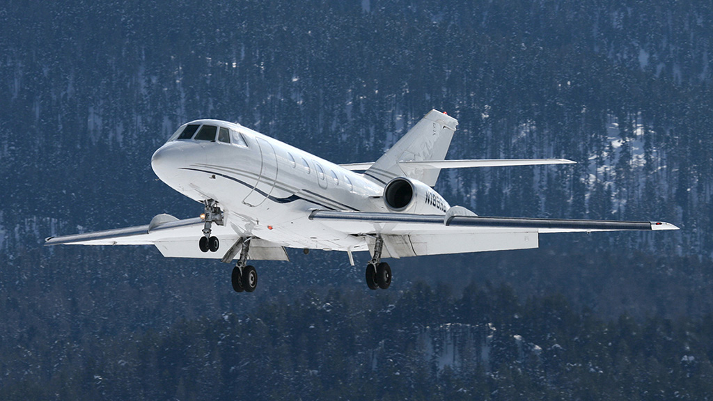 Switzerland Dassault Falcon 20 Charter