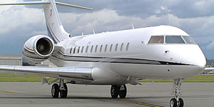 Global Express view for Switzerland charter