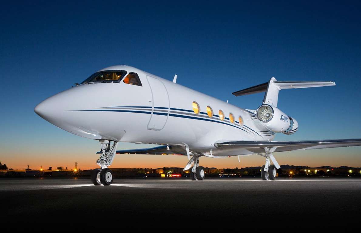 Gulfstream III / G3 view for Switzerland charter