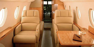 Gulfstream G100 / G150 / IAI Astra SPX view for Switzerland charter