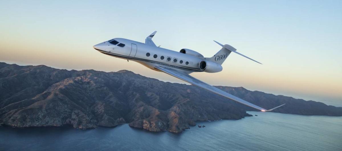 Gulfstream G600 view for Switzerland charter