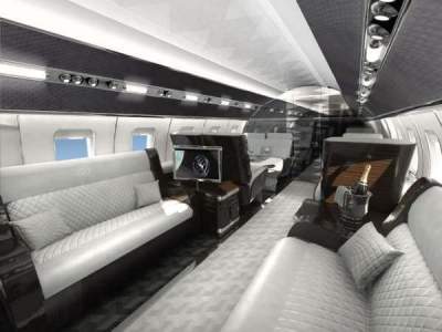 Gulfstream G650 / G6 cabin for Switzerland charter