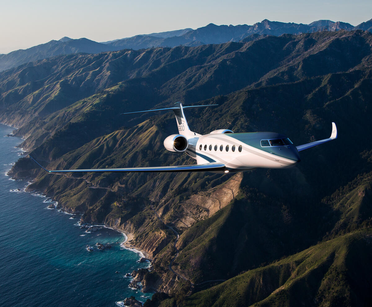 Gulfstream G800 view for Switzerland charter