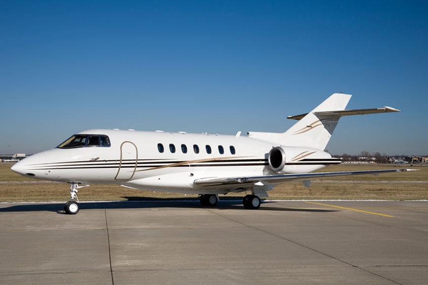 Hawker 1000 view for Switzerland charter