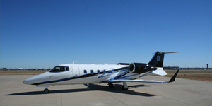 Learjet 60 view for Switzerland charter