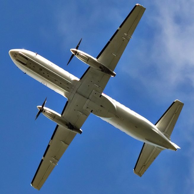 Saab 340 cargo aircraft for Switzerland charter