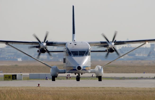 Shorts 360 cargo aircraft for Switzerland charter